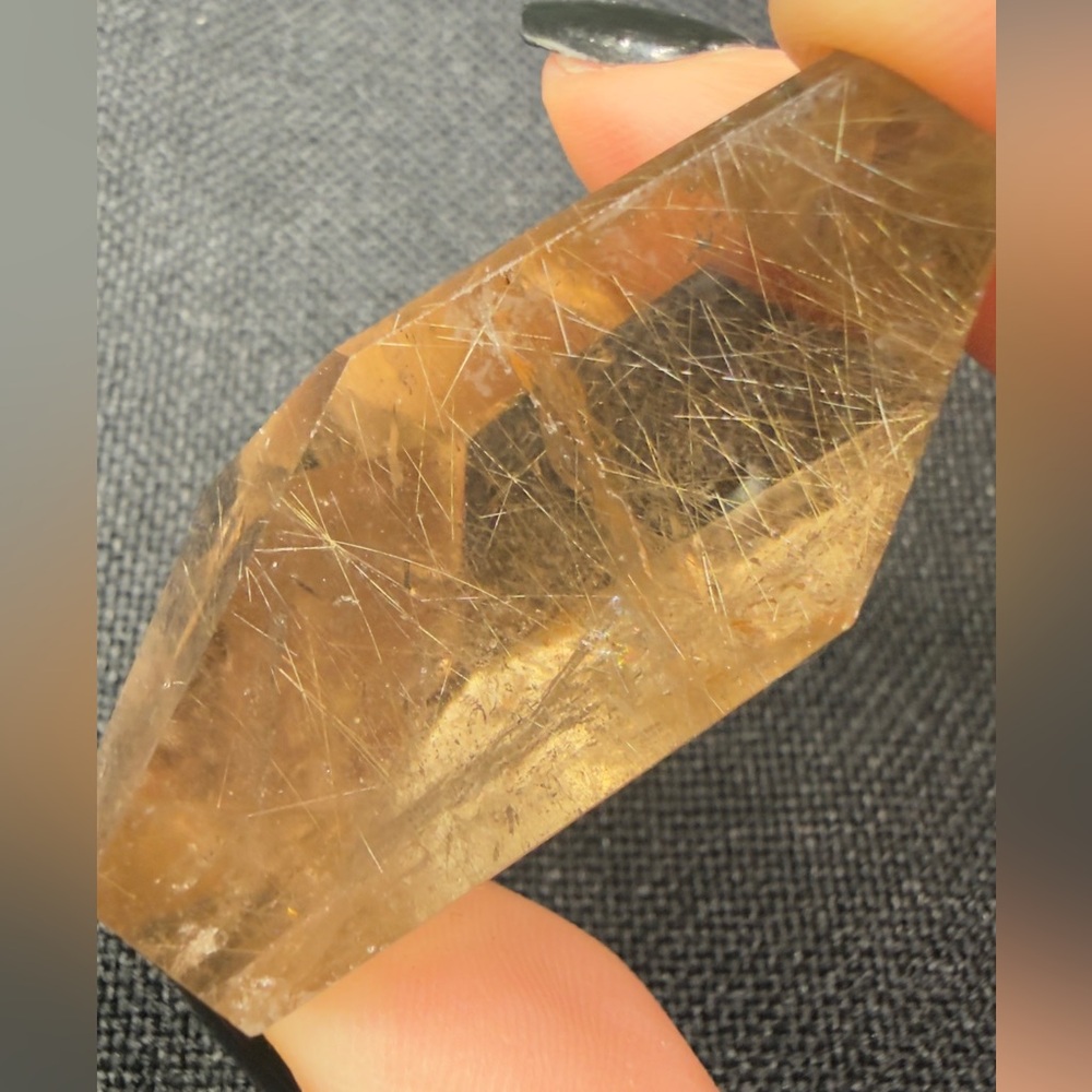 Smoky Rutilated Quartz Free Form